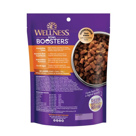 Wellness Bowl Boosters Tender Toppers Turkey & Chicken