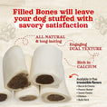 Load image into Gallery viewer, Peanut Butter Filled Bones - 3-4 Inch single
